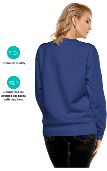 Good Thing Unisex Premium Sweatshirt with logo