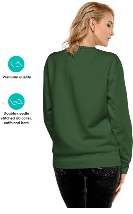 Good Thing Unisex Premium Sweatshirt with logo