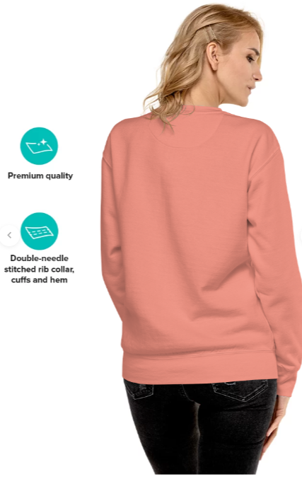 Good Thing Unisex Premium Sweatshirt with logo