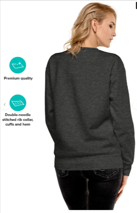 Good Thing Unisex Premium Sweatshirt with logo