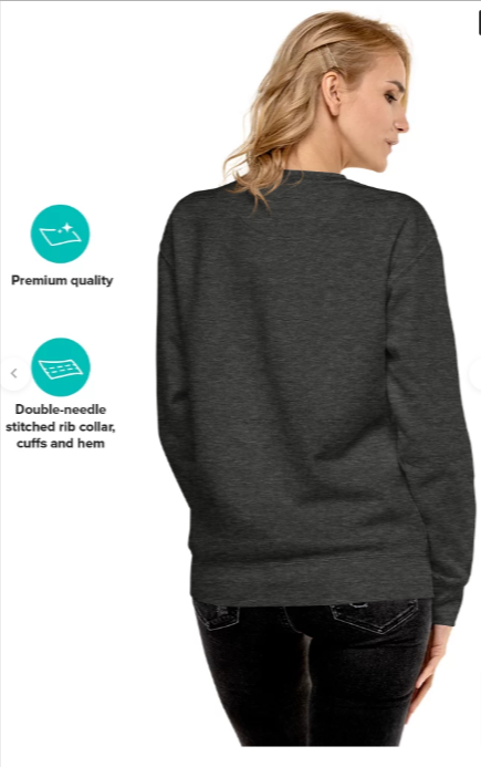 Good Thing Unisex Premium Sweatshirt with logo