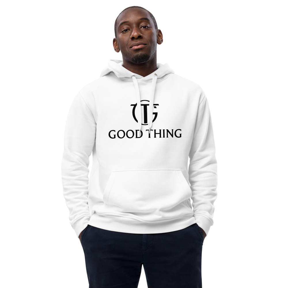 Good Thing Unisex Hoodie - White