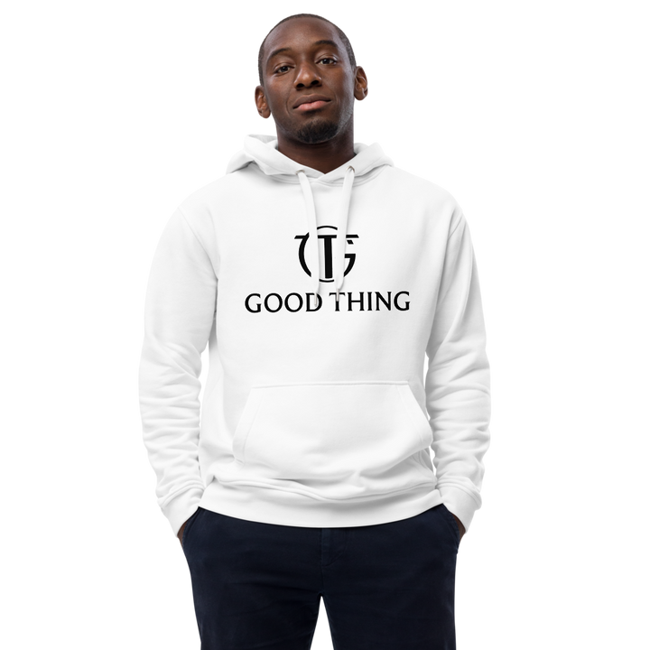 Good Thing Unisex Hoodie - White