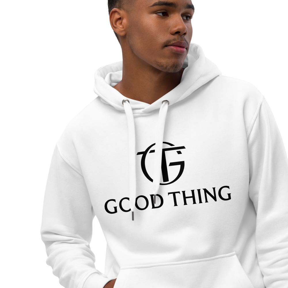 Good Thing Unisex Hoodie - White