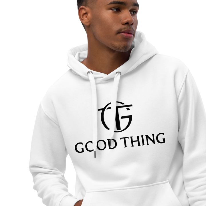 Good Thing Unisex Hoodie - White