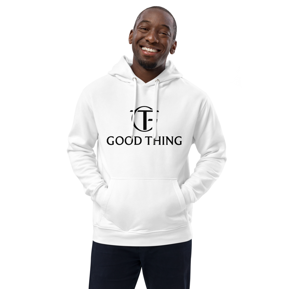 Good Thing Unisex Hoodie - White