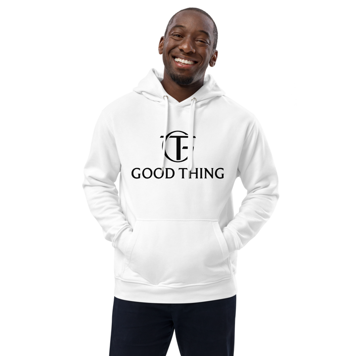 Good Thing Unisex Hoodie - White