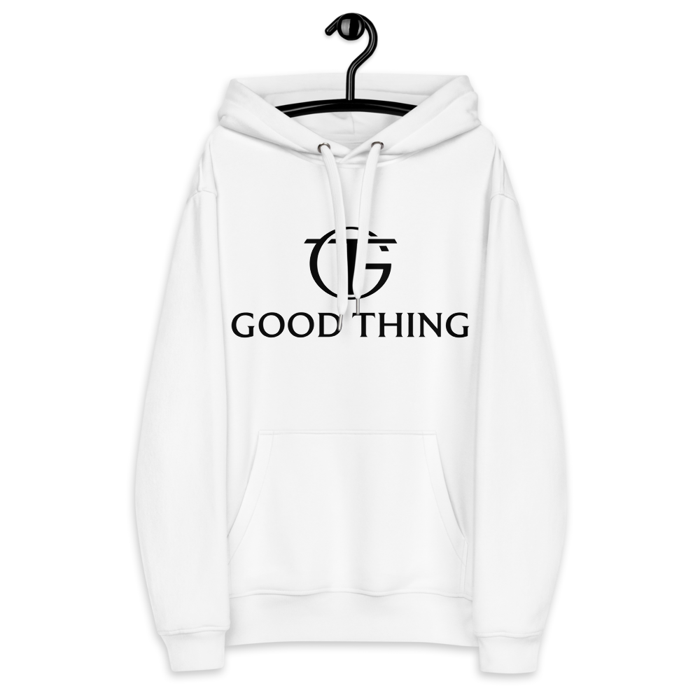 Good Thing Unisex Hoodie - White