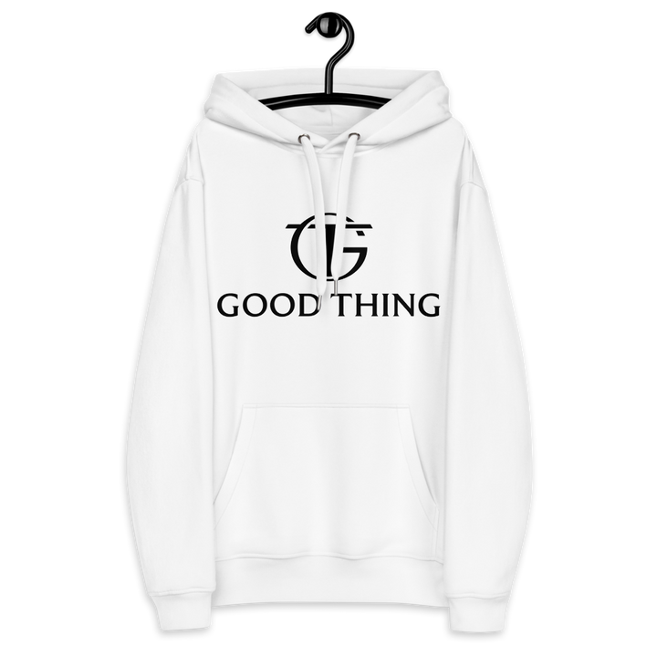 Good Thing Unisex Hoodie - White