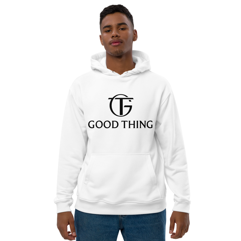 Good Thing Unisex Hoodie - White