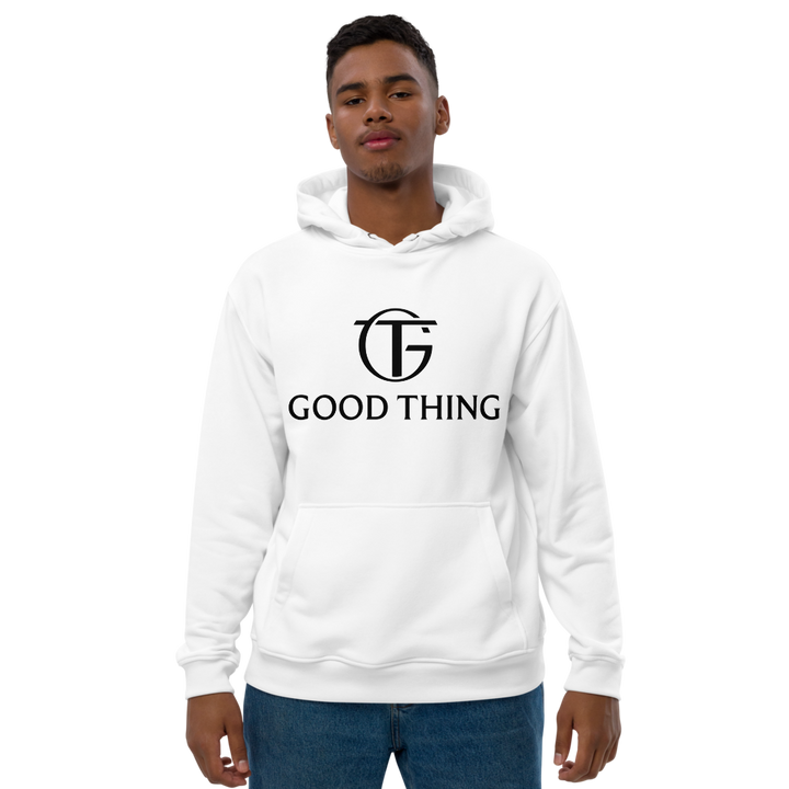 Good Thing Unisex Hoodie - White