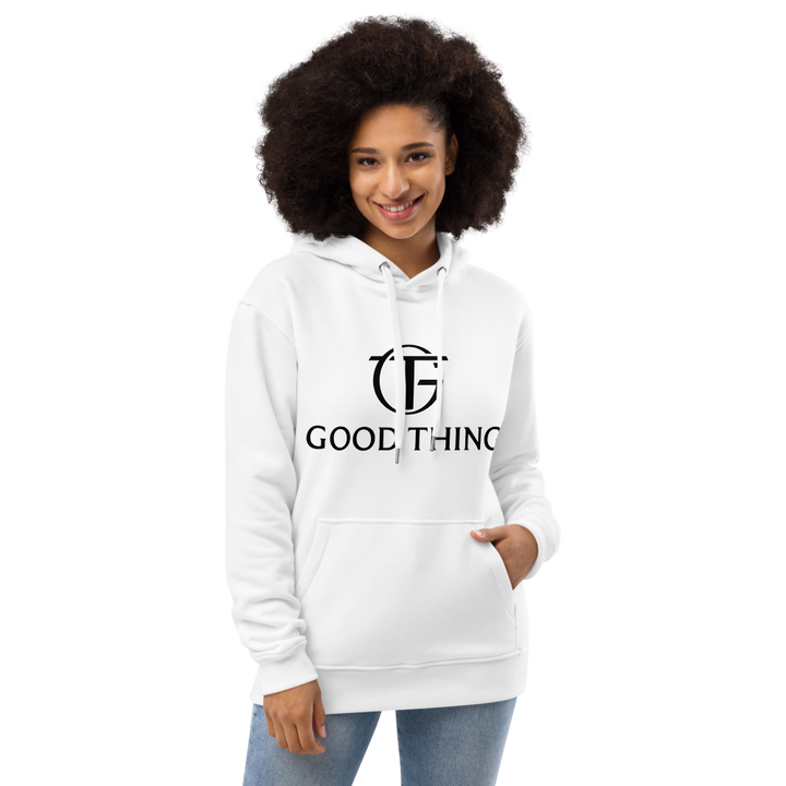 Good Thing Unisex Hoodie - White