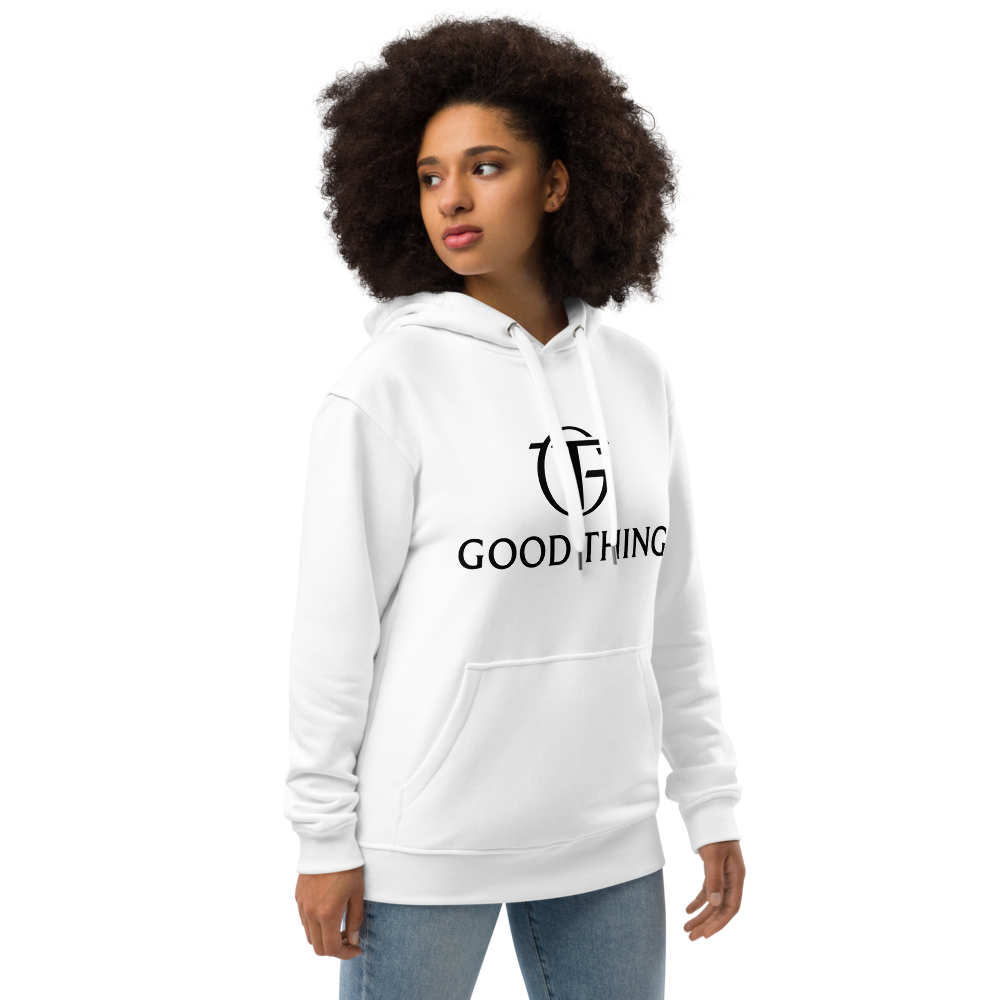 Good Thing Unisex Hoodie - White