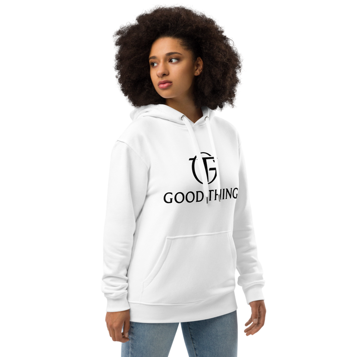 Good Thing Unisex Hoodie - White